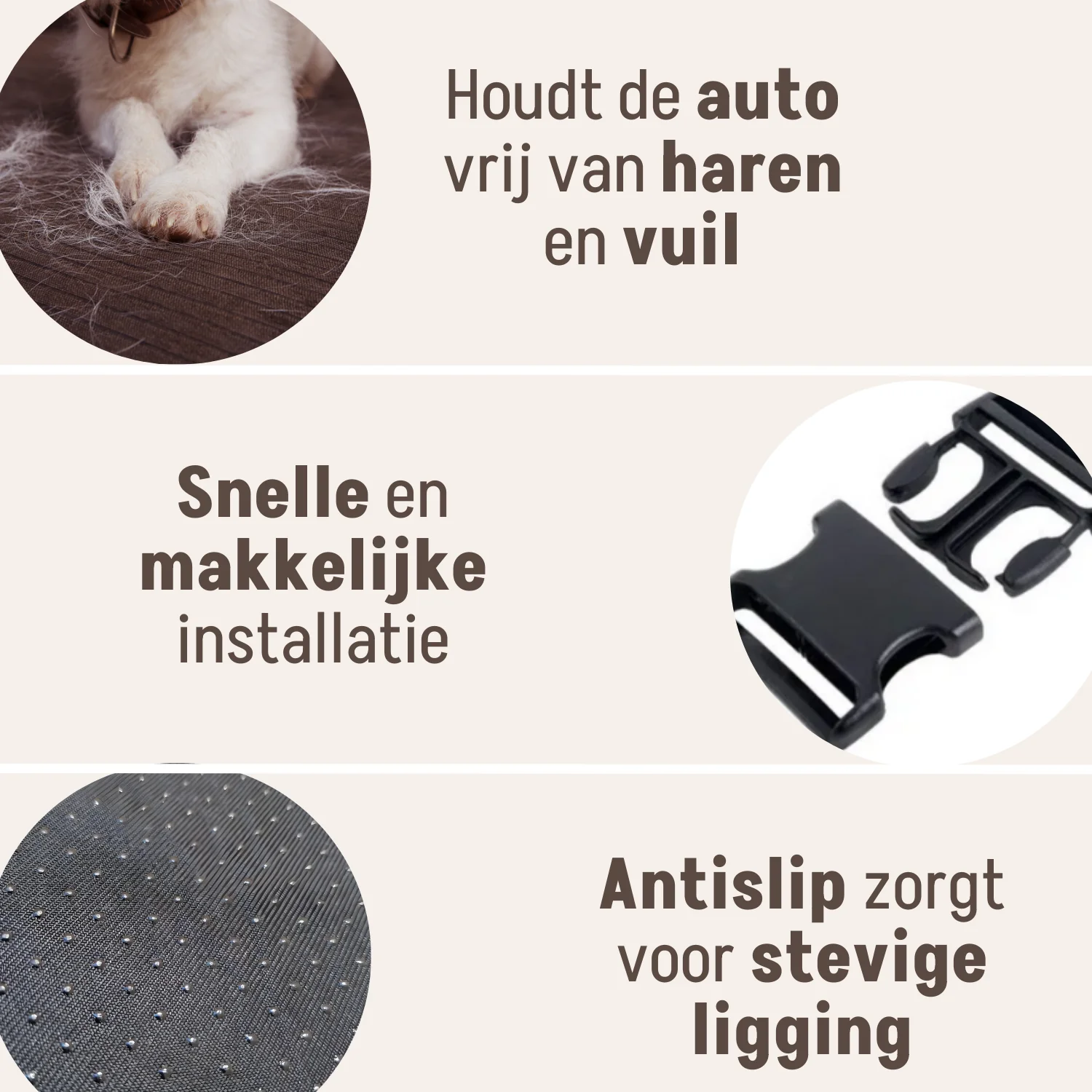 Autostoel Ribstof Grijs - MAAT S - Image 8