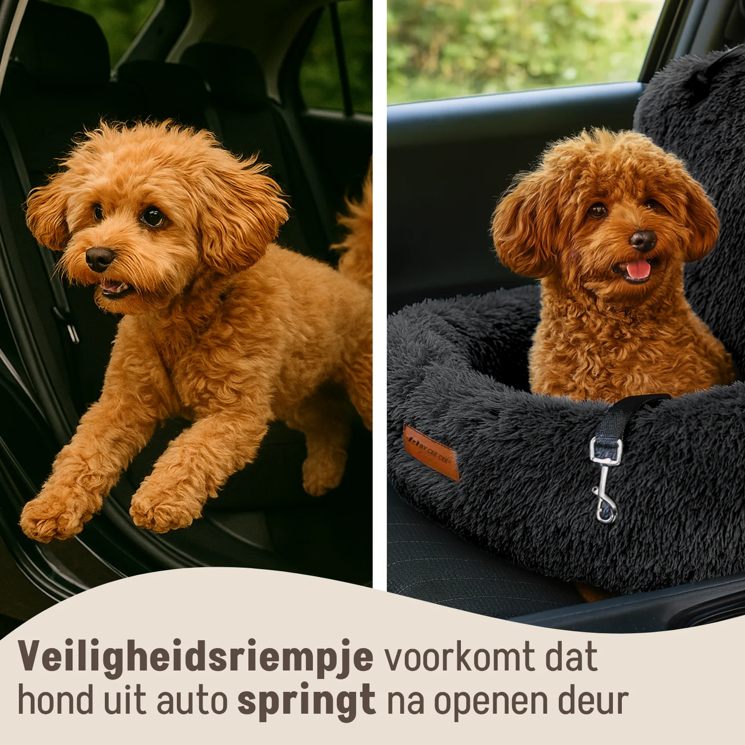 Autostoel Fluffy - De Ideale Hondenstoel Voor Onderweg - Image 29