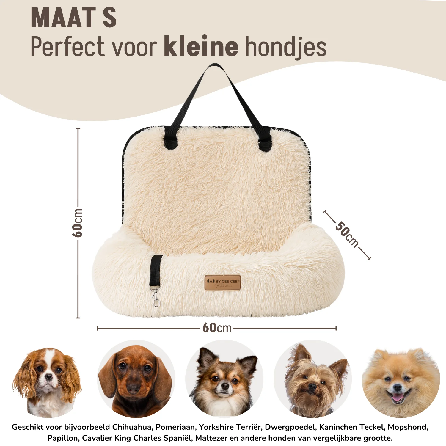 Autostoel Fluffy - De Ideale Hondenstoel Voor Onderweg - Image 48