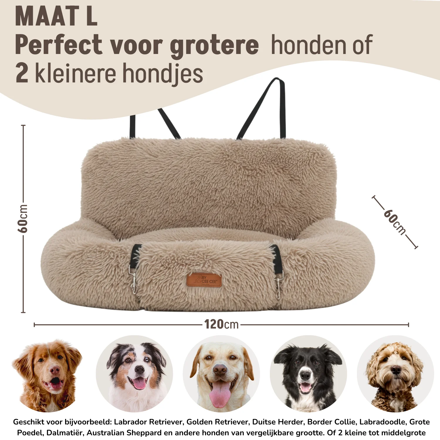Autostoel Fluffy - De Ideale Hondenstoel Voor Onderweg - Image 83
