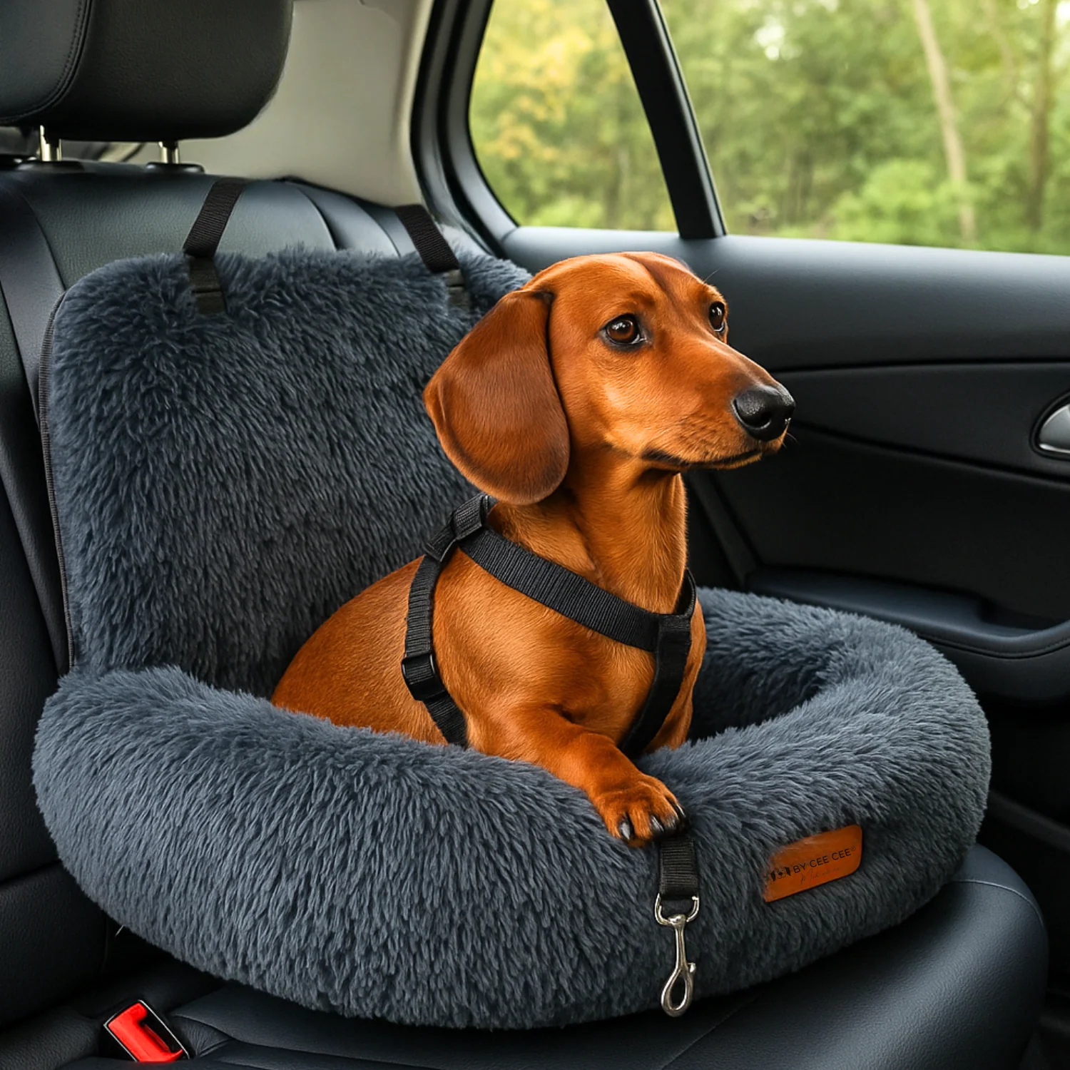 Autostoel Fluffy - De Ideale Hondenstoel Voor Onderweg - Image 9