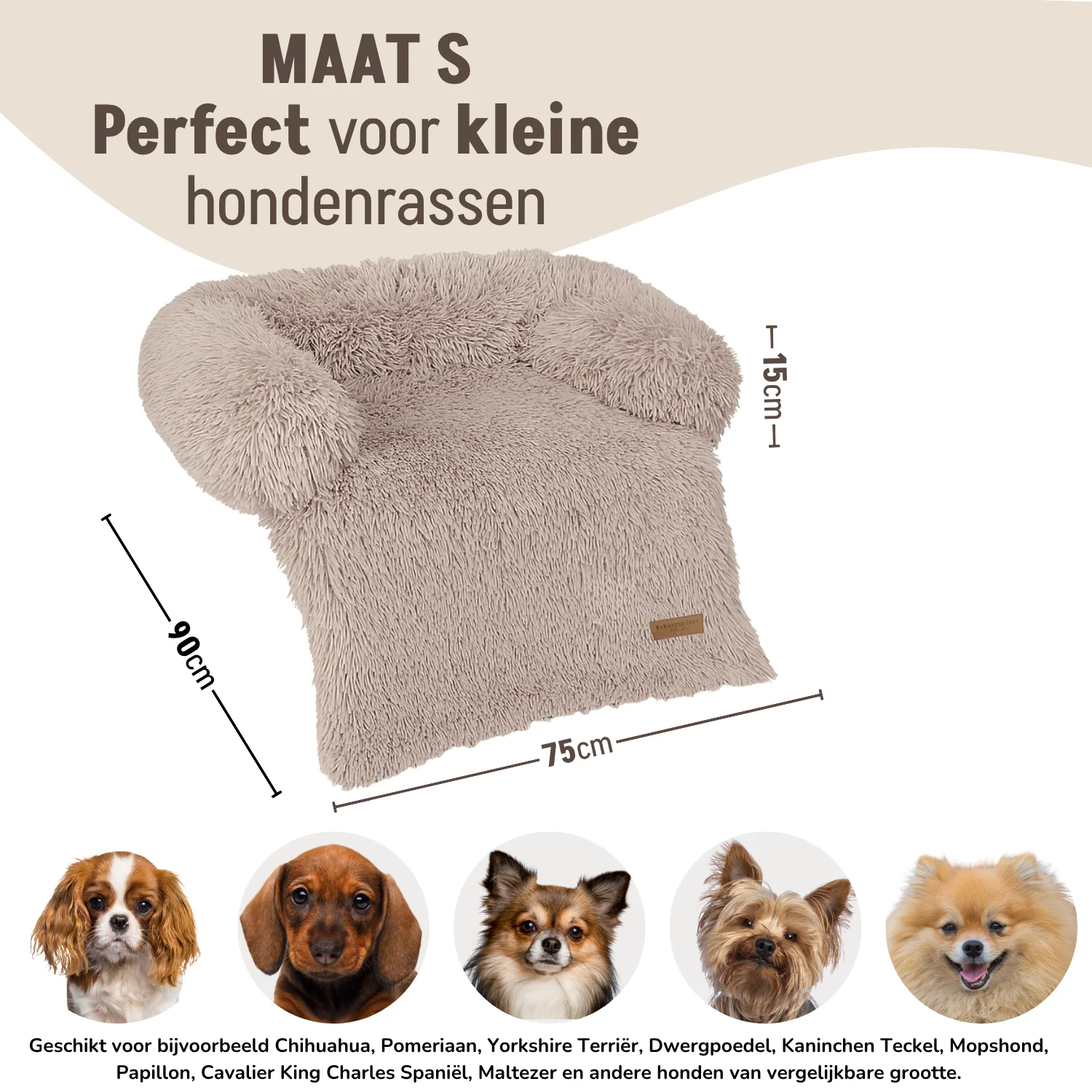 By Cee Cee Fluffy Hondendeken Bank - Image 12