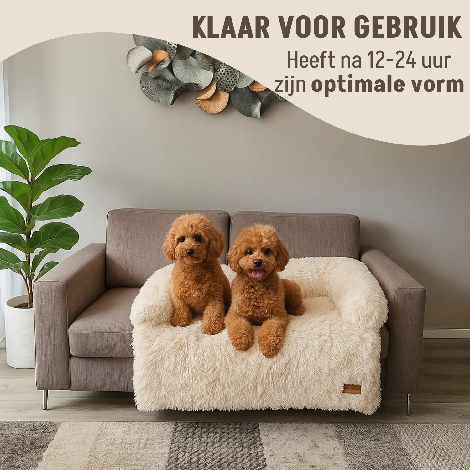 By Cee Cee Fluffy Hondendeken Bank - Image 34