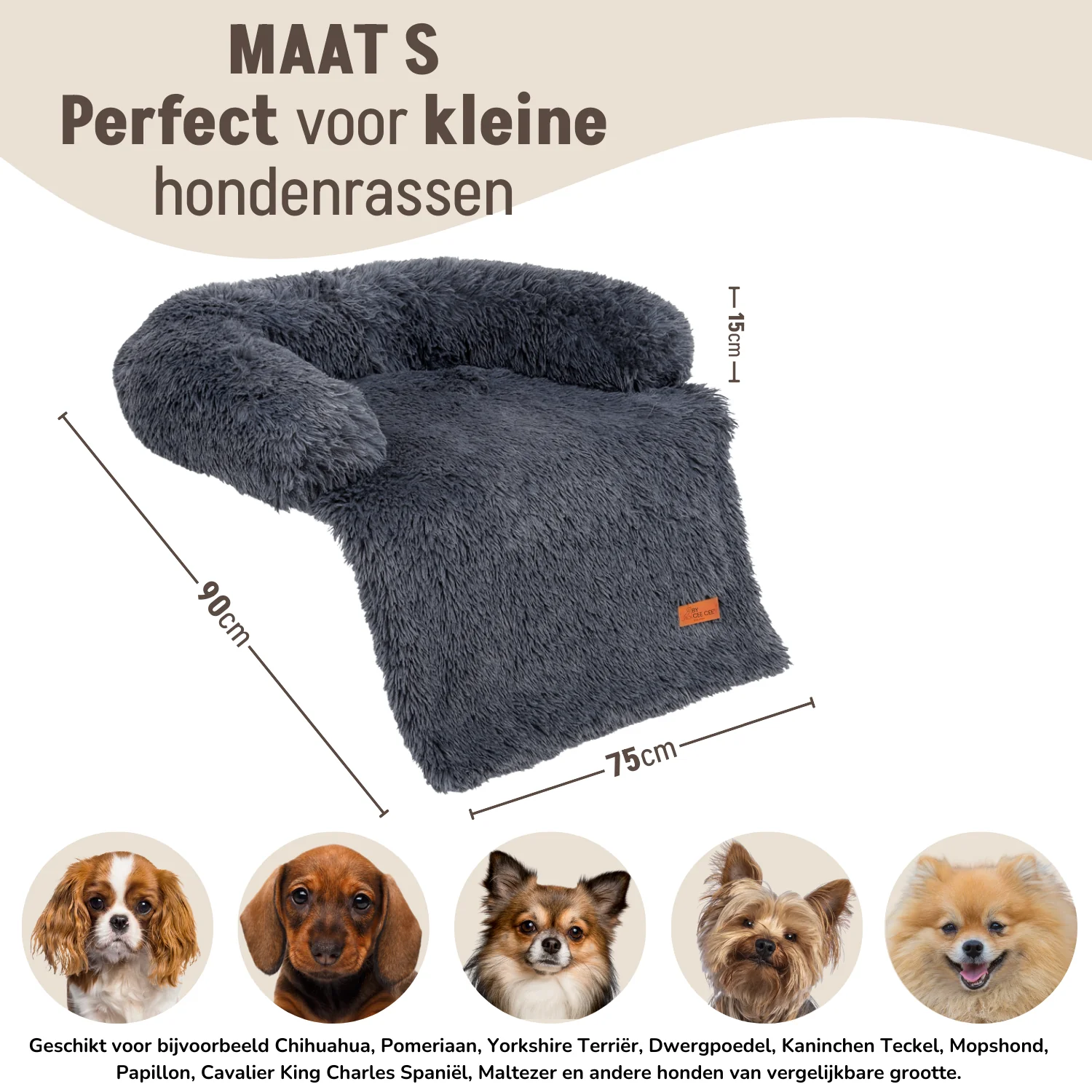 By Cee Cee Fluffy Hondendeken Bank - Image 51
