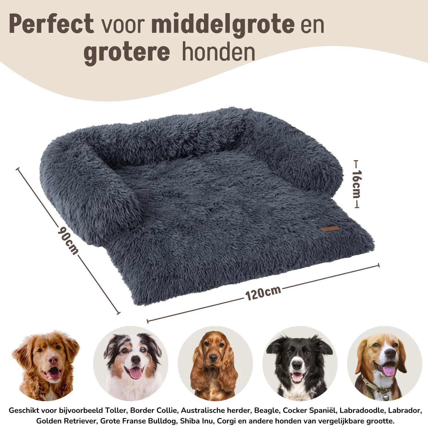 By Cee Cee Fluffy Hondendeken Bank - Image 62