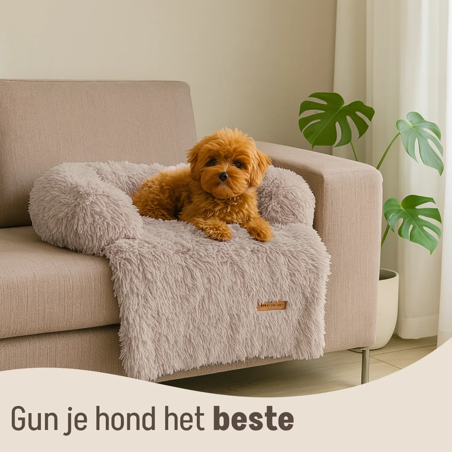 By Cee Cee Fluffy Hondendeken Bank - Image 8