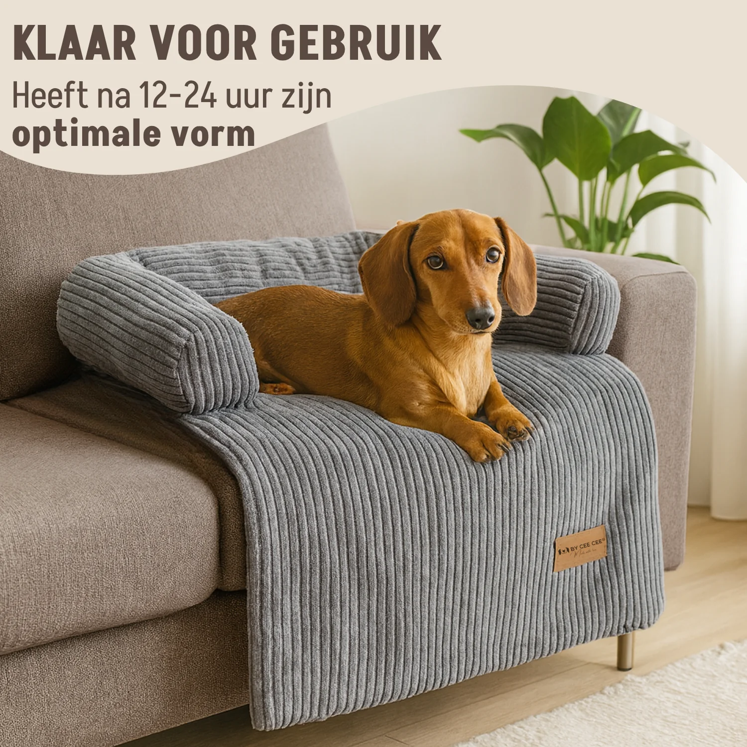 By Cee Cee Hondendeken Bank Ribstof - Image 10