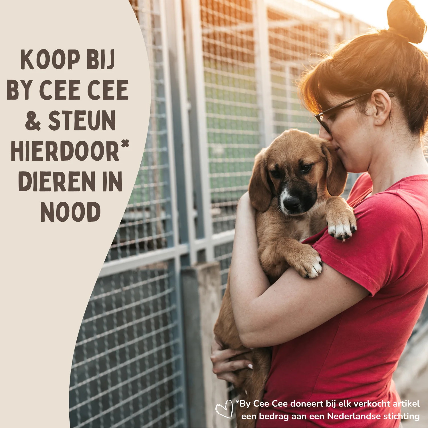 By Cee Cee Hondendeken Bank Ribstof - Image 5