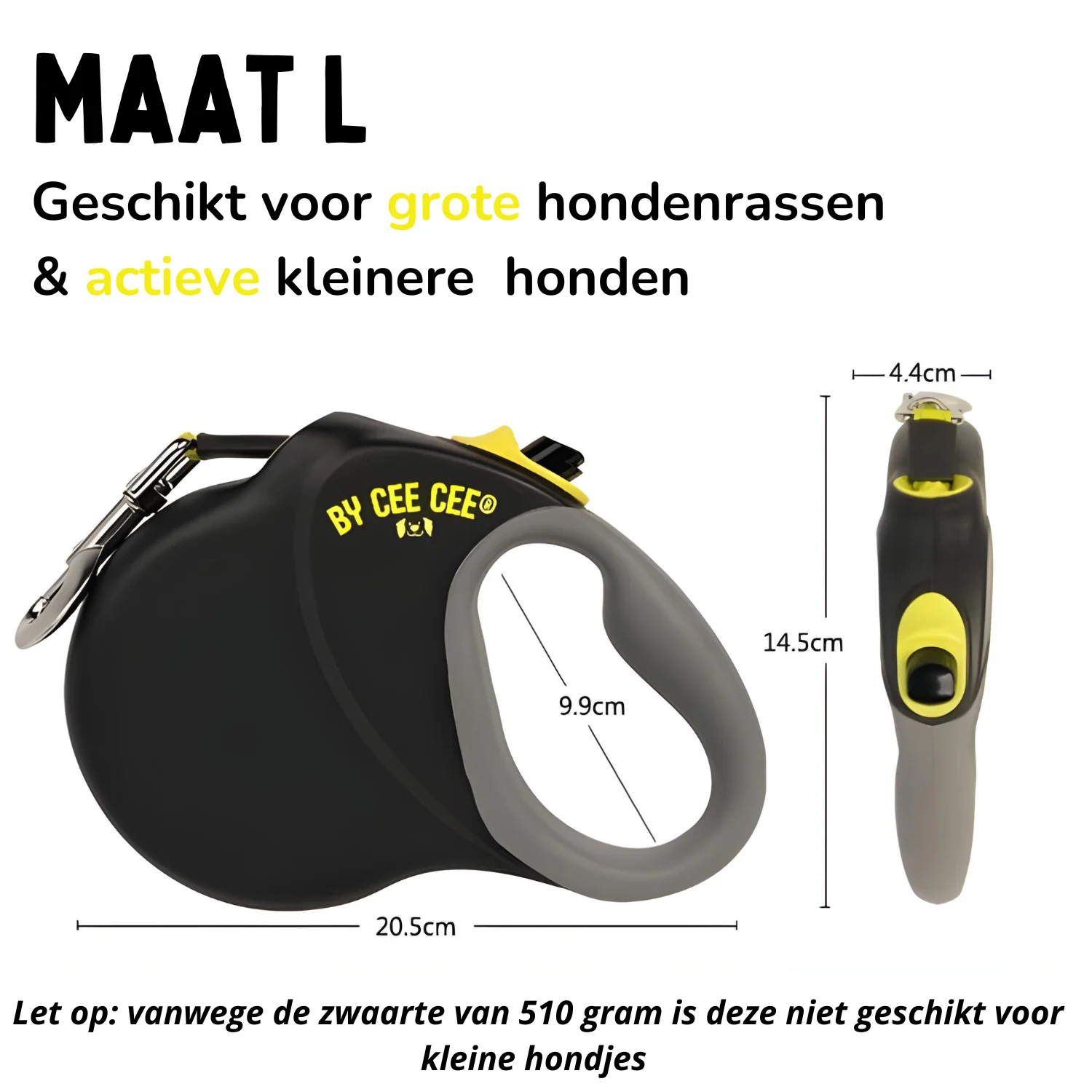 By Cee Cee Hondenriem 8 Meter - Looplijn voor Hond Tot 50KG - NIEUW! - Image 5