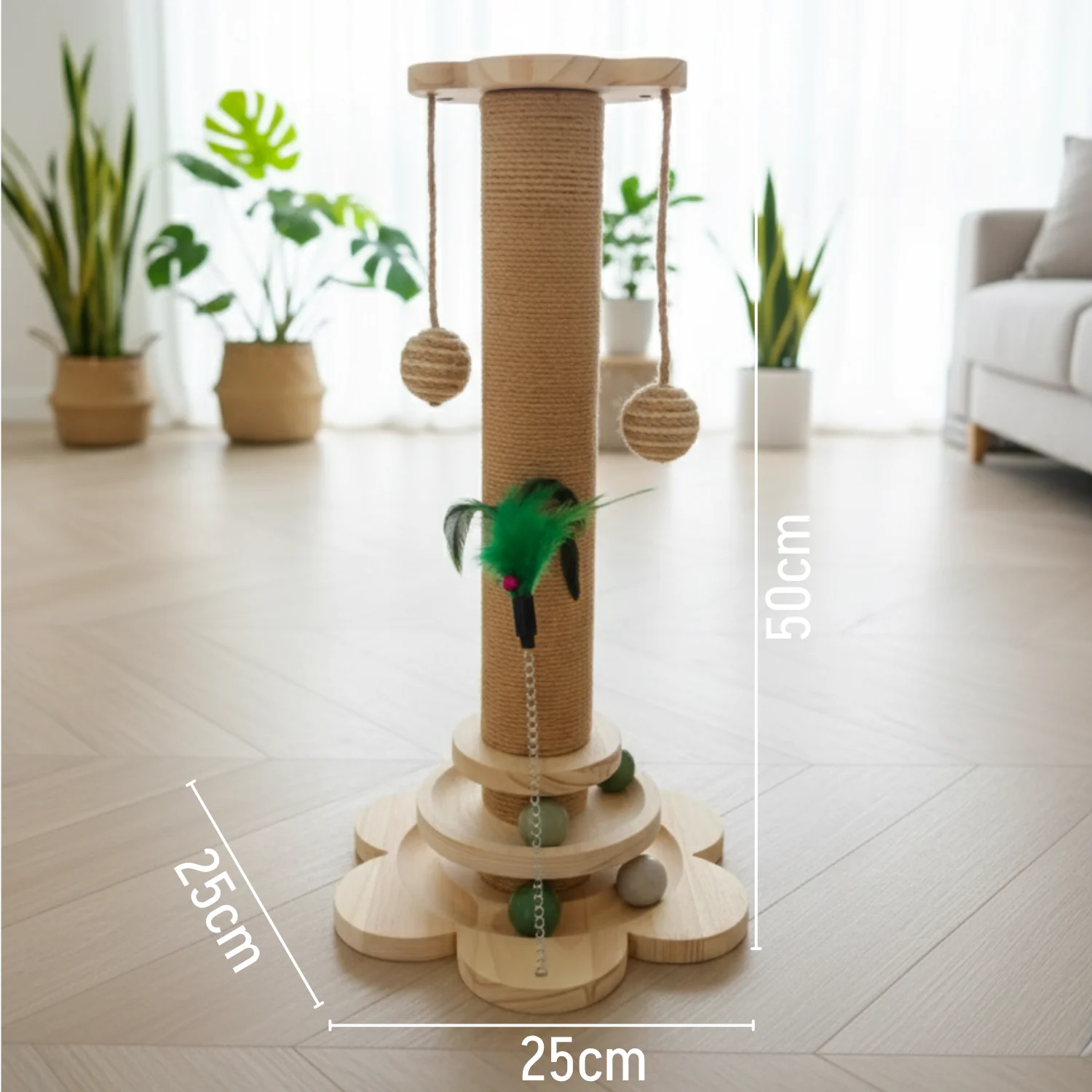 Luxe Houten Krabpalen - Image 15