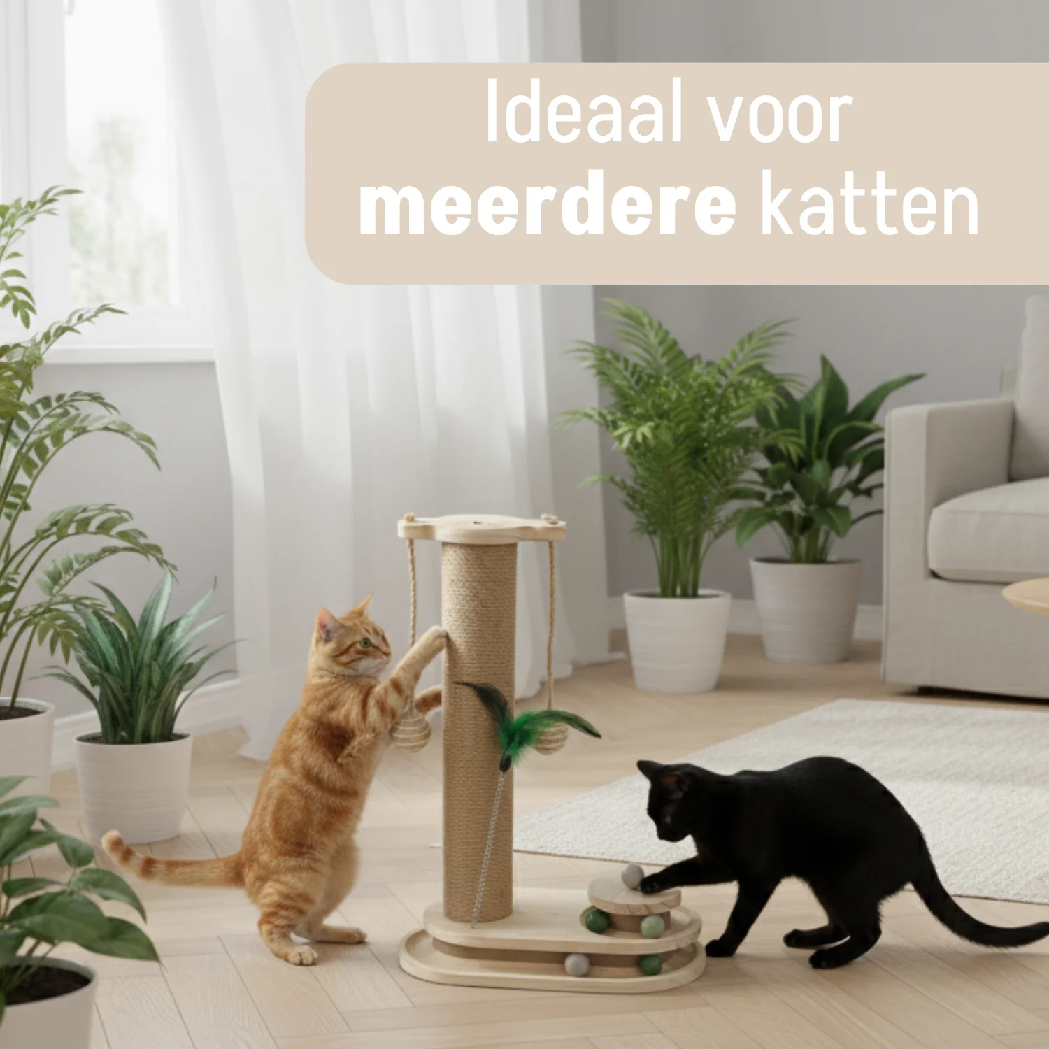 Luxe Houten Krabpalen - Image 20
