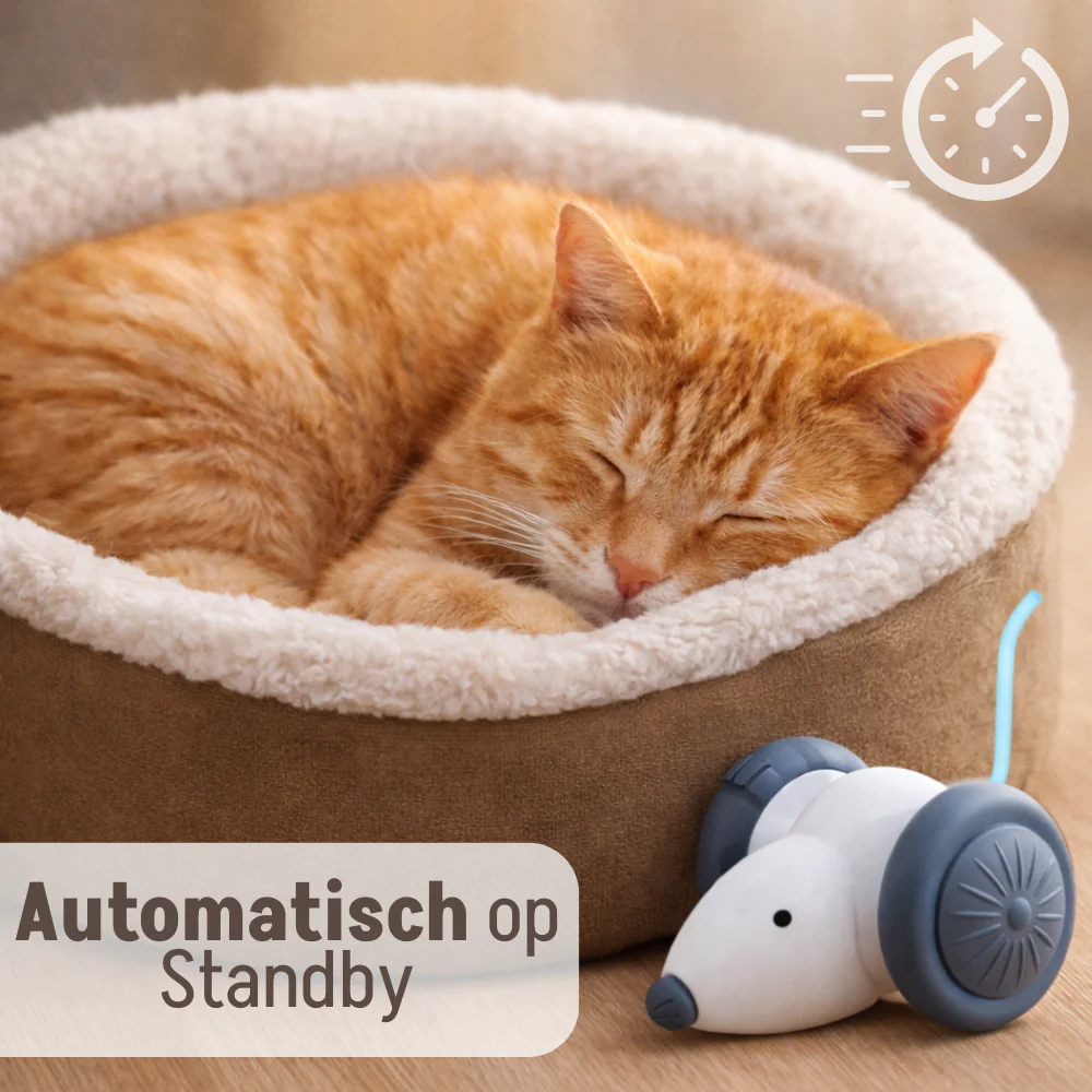 Interactief Kattenspeelgoed Muis - Oplaadbaar - Image 4