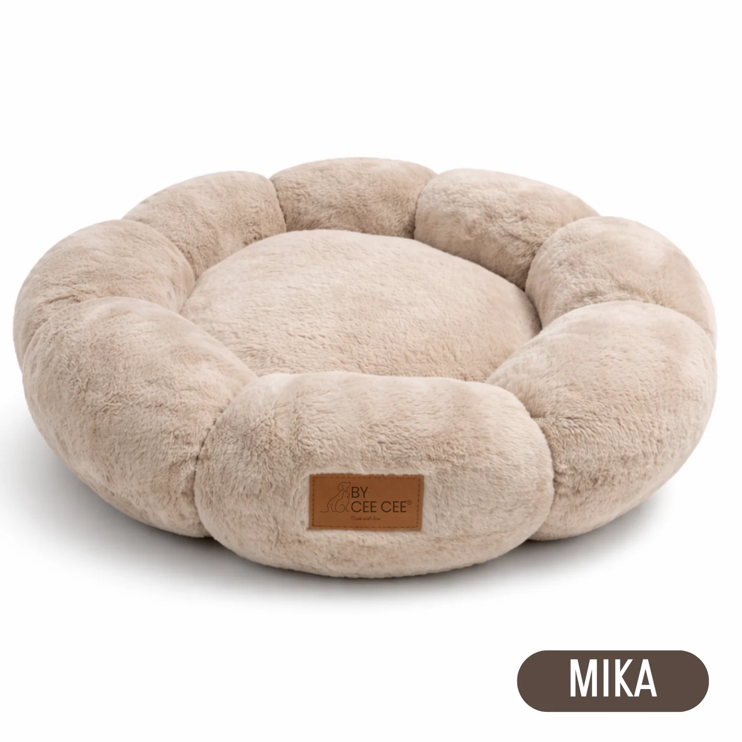 Donutmand in Bloemvorm voor Kleine Katten en Kleine Honden – Zacht en Veilig (50 cm) - Image 9